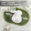 Tapete de Banheiro Flocado para Vaso Sanitário, Absorvente e Antiderrapante, Tapete Absorvente de Porta de Banheiro, Tapete de Entrada, Carpete de Entrada