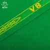 Tela de Billar Verde con Mezcla de Lana al 75%, Procesamiento a Medida, Tela de Billar Estilo Chino Bola Ocho Negra