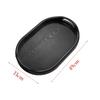 Bandeja de Té Estilo Japonés Plástico Imitación Madera Rectangular Doméstica Imitación Madera Madera Maciza Bandeja para Barbacoa Bandeja para Taza de Agua Juego de Té Portavelas