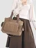 Bolso de lona de alta calidad para mujer, bolso de hombro de nuevo estilo, bolso cruzado de moda, bolso tote de gran capacidad para el trabajo, comercio exterior