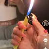 Encendedor moderno, compacto, de colores frutales, de color degradado, creativo, personalizado, portátil y duradero - un regalo perfecto para tu novio