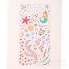 YT-YY Cristal DIY tridimensional mão conta decoração bonito sereia transparente bagagem diário infantil recompensa adesivo pintura