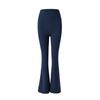 Calças Esportivas Micro-Flare Femininas Secagem Rápida Justas Yoga Corrida Pilates Calças de Treino Cintura Alta Justas para Yoga