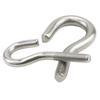 Acero inoxidable 304 gancho de tornillo de ojo de oveja abierto venta al por mayor de fábrica gancho de tornillo de ojo de oveja M4/M5/M6/M8