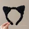 2026 Nova Faixa de Cabelo Doce para Mulheres Outono Inverno Faixa de Cabelo com Máscara Fofa Acessórios de Cabelo Ursinho Toque de Luxo Top de Caveira Faixa de Cabelo