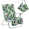 Funda para silla de playa, reclinable, toalla, bolsa, juego de fundas para sillas de playa con estampado de leopardo, suministro directo de fábrica