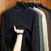 Sudadera Redonda de Felpa Coral de Doble Cara 380g para Hombre Estilo Otoño/Invierno 2026 Color Sólido Engrosada con Terciopelo Camisa Base Cálida