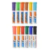 Marcador Pop para Publicidad, 12 Colores, Marcador de Póster Recargable, Marcador de Base Aceite de 30 mm, Marcador de Oficina
