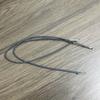 Fivela de Ferro de 2mm Cordão Elástico Elástico para Máscara Elástico Borracha Fivela de Metal Cordão com Espinhos Bolsa de Arquivo Grampo de Papel