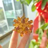 Nuevo broche geométrico de cristal de moda vintage aleación rhinestone corsage pin para abrigo ropa accesorios al por mayor