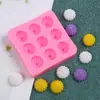 Molde de Silicone para Doce Cabeça de Cebola DIY Gelatina Bolo da Lua Molde de Sabão Decoração de Adesivo de Aromaterapia Molde de Silicone