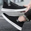 Zapatos de Malla Transfronterizos para Hombre Verano Nuevo Suela Suave Transpirable Tejido Fly Zapatilla Moda Tendencia Tobillo Zapatos Casuales para Hombre