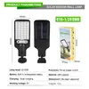 Luminária de Parede Solar LED Externa Transfronteiriça com Sensor de Corpo Humano, Luz de Jardim para Uso Doméstico, Montada na Parede com Iluminação por Controle Remoto