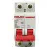Interruptor de Aire Delixi Pequeño Disyuntor Dz47S-63/1P/2P/3P/4P Monofásico Trifásico Cuatro Hilos 125A