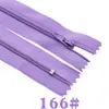 Oco Em Estoque Não. 3 Zíperes de Nylon com Fechamento Automático e Ponta Fechada 23- 51cm para Bolsas, Roupas, Têxteis Domésticos e Bolsas de Mão