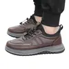 Zapatos Casuales Deportivos para Hombre Moda Otoño e Invierno 2023 Forrados de Felpa Cálidos de Cuero Antideslizantes Entrenamiento Alemán Zapatos Blancos Tenis Forrest Gump