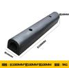 Bloques Anticolisión de Goma para Camiones, Logística, Descarga, Almacenes, Muelles, Tiras Anticolisión, Protección de Paredes, Dispositivos Antirrebote, Absorción de Impactos, Resistente al Desgaste