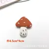 Tecido de Cogumelo com Bolinhas Coloridas Acessórios de Outono e Inverno Acessórios de Cabelo Acessórios DIY Roupas Infantis Mori Acessórios para Sapatos e Meias
