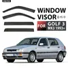 Adecuado para Volkswagen Golf Deflector de Lluvia Vw Golf Sportsvan Deflector de Ventana