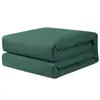 Colcha con Núcleo Termofusible para Alivio de Desastres con Forma Juego de Tres Piezas de Algodón Puro para Dormitorio Verde Militar Manta Bloque de Algodón de Xinjiang de Emergencia