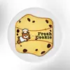 Esponja de Pó para Biscoito Ursinho, Uso Duplo para Aplicações Secas e Úmidas, Macia e Elástica, Espessa e Não Absorvente de Pó, Adequada para Atacado de Fábrica para Exportação