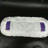 Paño de Repuesto para Mopa Plana Grande de 65 cm, Cabezal de Mopa para Piso de Madera, Cabezal de Repuesto para Mopa de Fibra, Tela de Hilo de Algodón