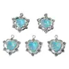 Colgante Versátil de Corazón Hueco Incrustado con Pedrería para Pulsera de Cuentas, Collar, Pendiente, Joyería, Accesorios de Aleación