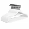 Organizador multifuncional percha aterciopelada antideslizante para ropa de plástico seca y húmeda, uso doméstico percha mágica sin marcas