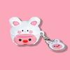 Capa Protetora Criativa de Desenho Animado para Fone de Ouvido Bluetooth Samsung Galaxy Buds2/Pro Fe Silicone Capa Macia