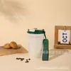 Caneca de Café Clássica Medição Inteligente de Temperatura Caneca Portátil Alto Valor de Cor Aço Inoxidável 316 Cordão Atividade Portátil Presente