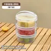 Caixa de Armazenamento Portátil para Acampamento, Piquenique, Lancheira de Frutas, Gaveta Especial para Alimentos de Geladeira Doméstica