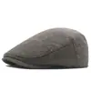 Gorra de Boina de Tweed para Hombre de Amazon, Boina Retro Británica, Gorra Adelantada de Mezcla de Lana, Gorra Casual de Pico de Pato