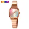 Reloj para Mujer Timemei, Forma Cuadrada, Reloj de Cuarzo Personalizado, Lujo Ligero, Estilo de Nicho, Reloj para Mujer con Correa de Acero, Venta al por Mayor