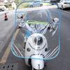 Para-brisa de Veículo Elétrico, Protetor de Chuva Frontal para Moto Scooter, Escudo de Plástico, Para-brisa Transparente para Scooter Elétrica