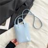 Bolsa Tote Casual de Alta Apariencia Estilo Coreano para Commuter Nuevo de Moda Verano 2025 Bolso de Hombro Cruzado Portátil de Nicho Simple