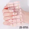 Zhengxiang Mayoreo Precio Especial Liquidación Día de San Valentín Película para Esmalte de Uñas Pegatinas para Uñas Artísticas Polvo de Cebolla Estampado en Caliente Transfronterizo Europeo y Americano Pegatinas para Uñas Adhesivas por Detrás