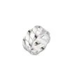 Anillo de Acero Inoxidable con Diseño de Cadena Sencillo Shengxi Europeo y Americano Transfronterizo, Anillo de Cadena Hueca de 8 mm