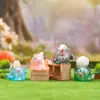 Creativo Más Vendido Colorido Fantasma DIY Energía Caja Sorpresa Piedra Difusora de Cristal Adorno de Aromaterapia de Escritorio Regalo Venta al por Mayor