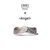 Anel de asas de anjo com design original S925, prata esterlina, anel para casal, masculino e feminino, itens de presente criativos e de personalidade