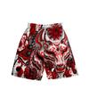 Pantalones cortos de playa para vacaciones con estampado digital 3D FOX Fantasy, pantalones cortos casuales de moda para pareja, ropa de verano para exteriores para mujer