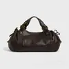 Bolsa Boston Feminina para Comércio Exterior Transfronteiriço, Bolsa de Mão Simples de Cor Sólida, Bolsa para Ir ao Trabalho, Tote de Ombro Único Transversal, Material Macio