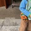 Bolso Infantil de Lana para Niña Boca Grande Ama Divertido Hecho a Mano Crochet Bolso para Teléfono Bolso Cruzado Boca de Salchicha para Niña