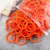 Ligas para el Cabello Empacadas al por Mayor, Gomas Elásticas de Alta Elasticidad para Mujeres, Círculos Sueltos para Adultos, Círculos Lisos, Accesorios para el Cabello Diadema Estilo Ins Estilo Coreano