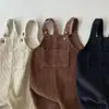 Ropa Infantil Estilo Coreano Ins para Bebés y Niños Pequeños, Ropa de Moda para Primavera y Otoño, Pantalones de Peto de Pana Multicolores Estilo Coreano Casual para Niños y Niñas