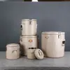 Cubo Aislado de Acero Inoxidable para Comercio Exterior, Contenedor Comercial de Gran Capacidad para Jugos, Té de Leche y Polvo de Hielo, Juego Especial de Cubitos de Hielo para Cantinas y Puestos