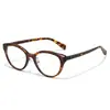 72531 Nuevo Marco de Gafas para Miopía Cat-Eye Ligero TR90 Marco Grande de Moda Unisex Celebridad de Internet Marco de Lente Plana Hace que la Cara se Vea Más Pequeña
