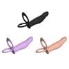 Perlas Anales y Tapones Anales de Silicona para Hombres y Mujeres, Anillo de Bloqueo de Esperma de Doble Agujero Juguetes Sexuales