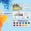 Set de Pintura Acuarela para Niños y Graffiti 36 Colores Portátil Pasteles Sólidos para Principiantes Venta al por Mayor