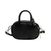 Bolsa de Mão Retrô 2025 Nova Moda Bolsa Feminina de PU Macio Estilo Coreano Pequena Bolsa de Ombro Textura de Nicho Mini Bolsa Transversal