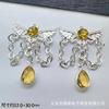 Colgante de Aleación Lazo Estrella Luna Amor Flor DIY Hecho a Mano Aretes Pulsera Collar Accesorios Material